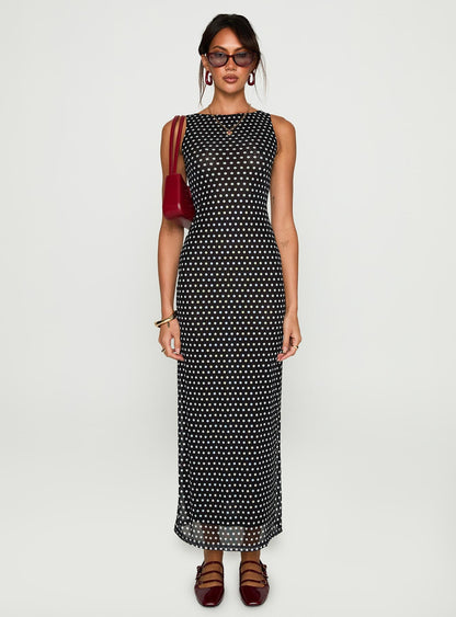 Top Of Mind Maxi Dress Black