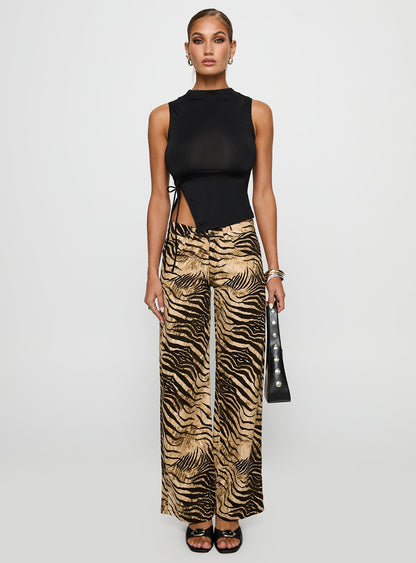 Low Rise Roomy Pants Multi