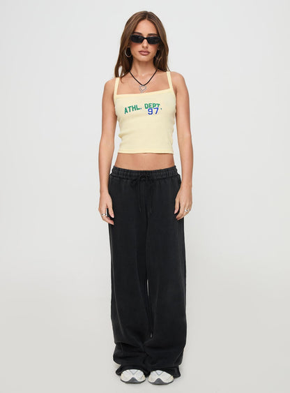 Dept 97 Top Yellow