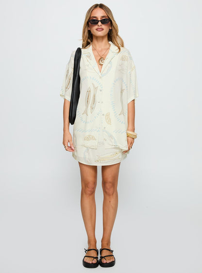 Caraliia Shirt Cream