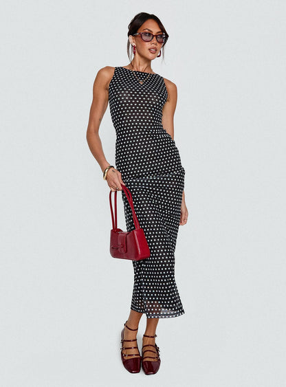 Top Of Mind Maxi Dress Black