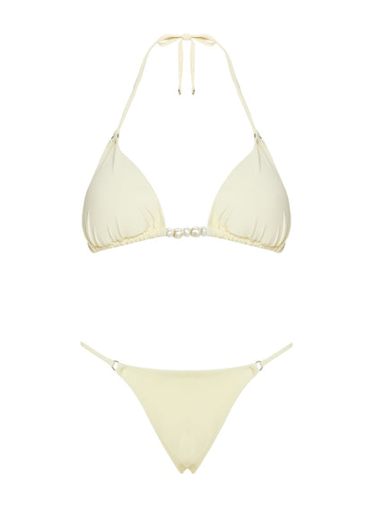 Adrah Cheeky Bikini Bottoms Yellow