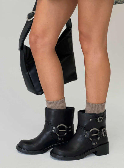 Asher Boots Black