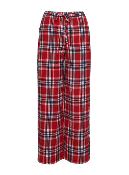 In The Morning Sleep Pant Red Check