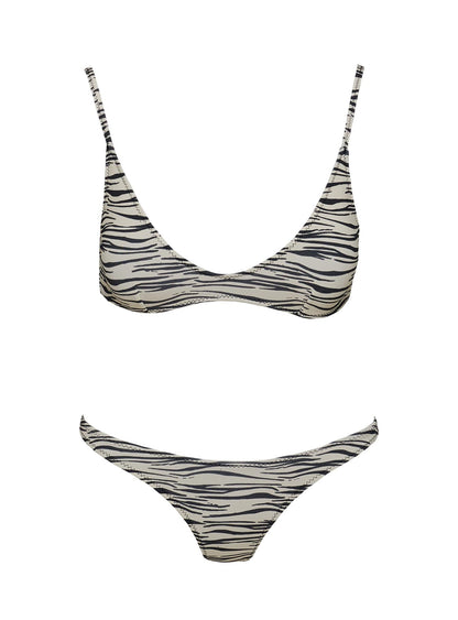 Juliette Bikini Top Zebra