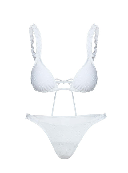 Hot Stuff Bikini Bottoms White
